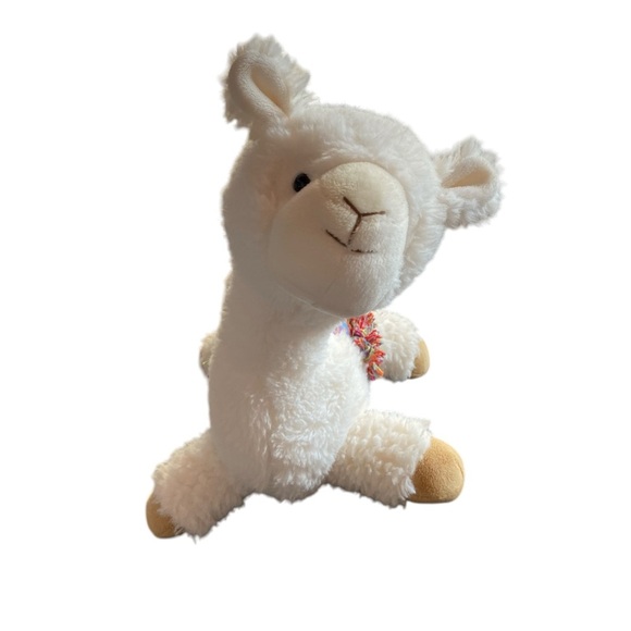 Llama Adorable White Plush Llama Toy - Picture 4 of 6